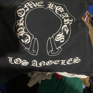 Black vintage chrome hearts long sleeve